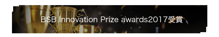 BSB innovation prize awards2017受賞